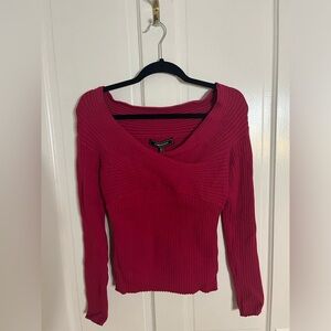 BCBGMaxAzria Sangria Sweater Size M